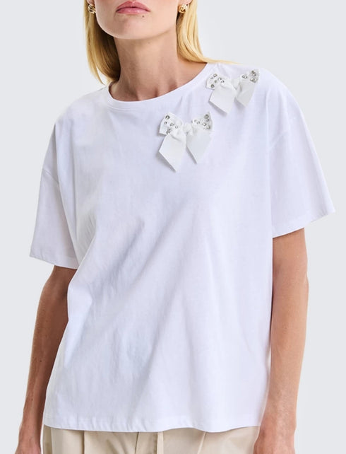 T-shirt con fiocchi Two Way